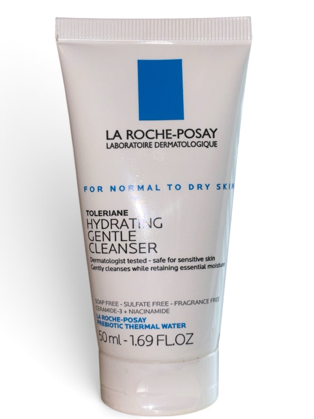 La Roche-Posay Toleriane Hydrating Gentle Cleanser 1.69 oz Travel Size NEW